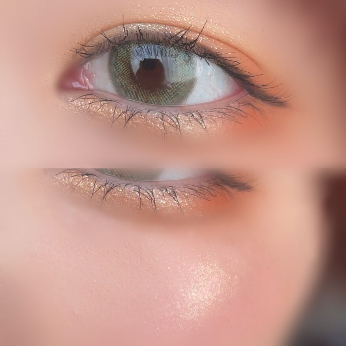 シングルアイシャドウ/aZTK/単色アイシャドウを使ったクチコミ（2枚目）