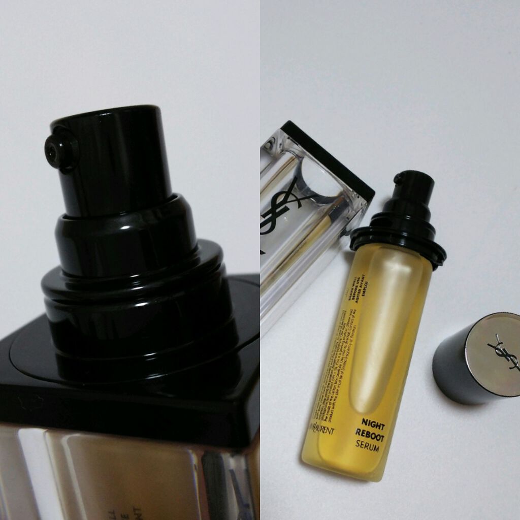 ピュアショット ナイト リチャージセラム/YVES SAINT LAURENT BEAUTE/美容液を使ったクチコミ(3枚目)