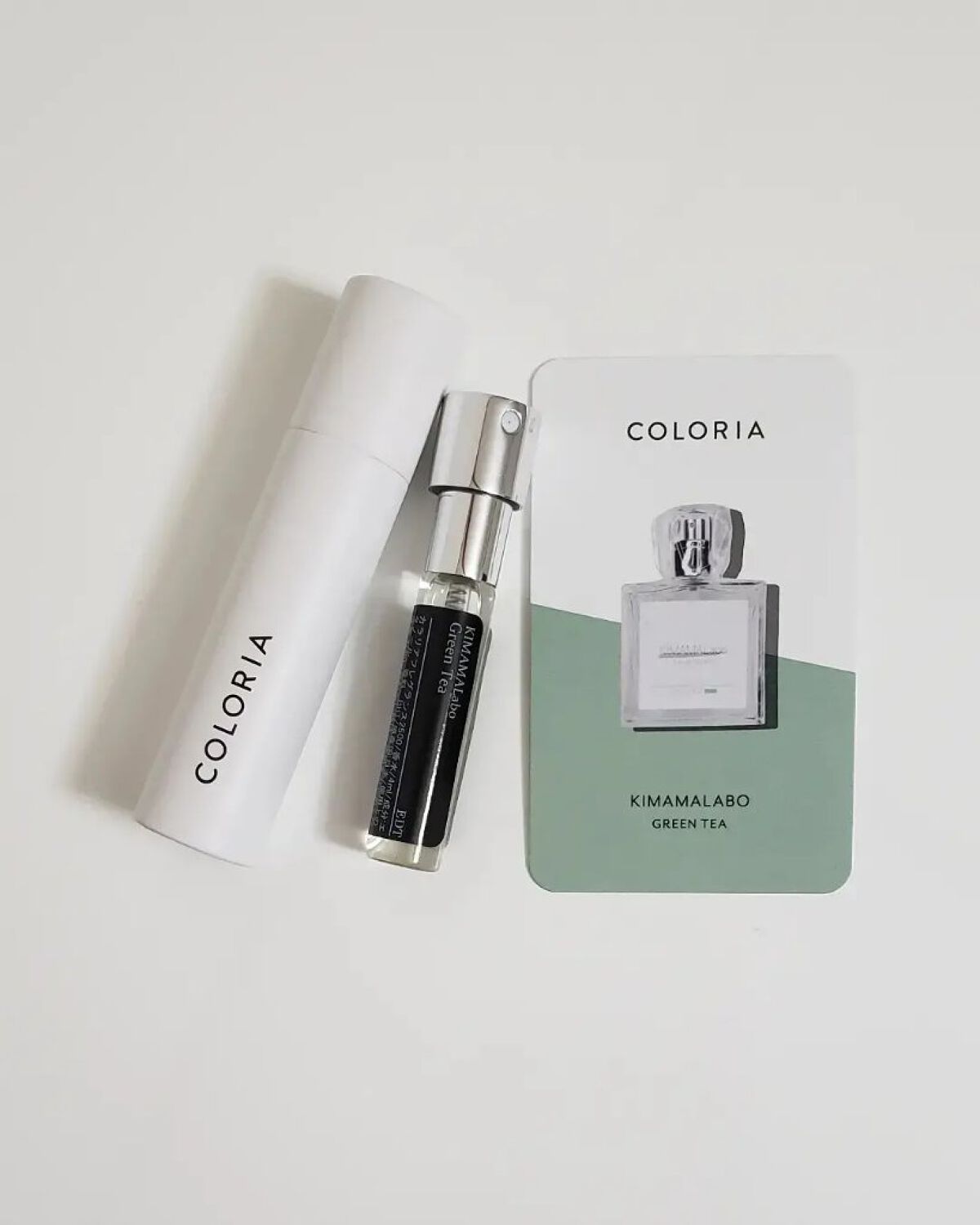 オードトワレ グリーンティー/KIMAMALabo/香水(レディース)を使ったクチコミ(1枚目)