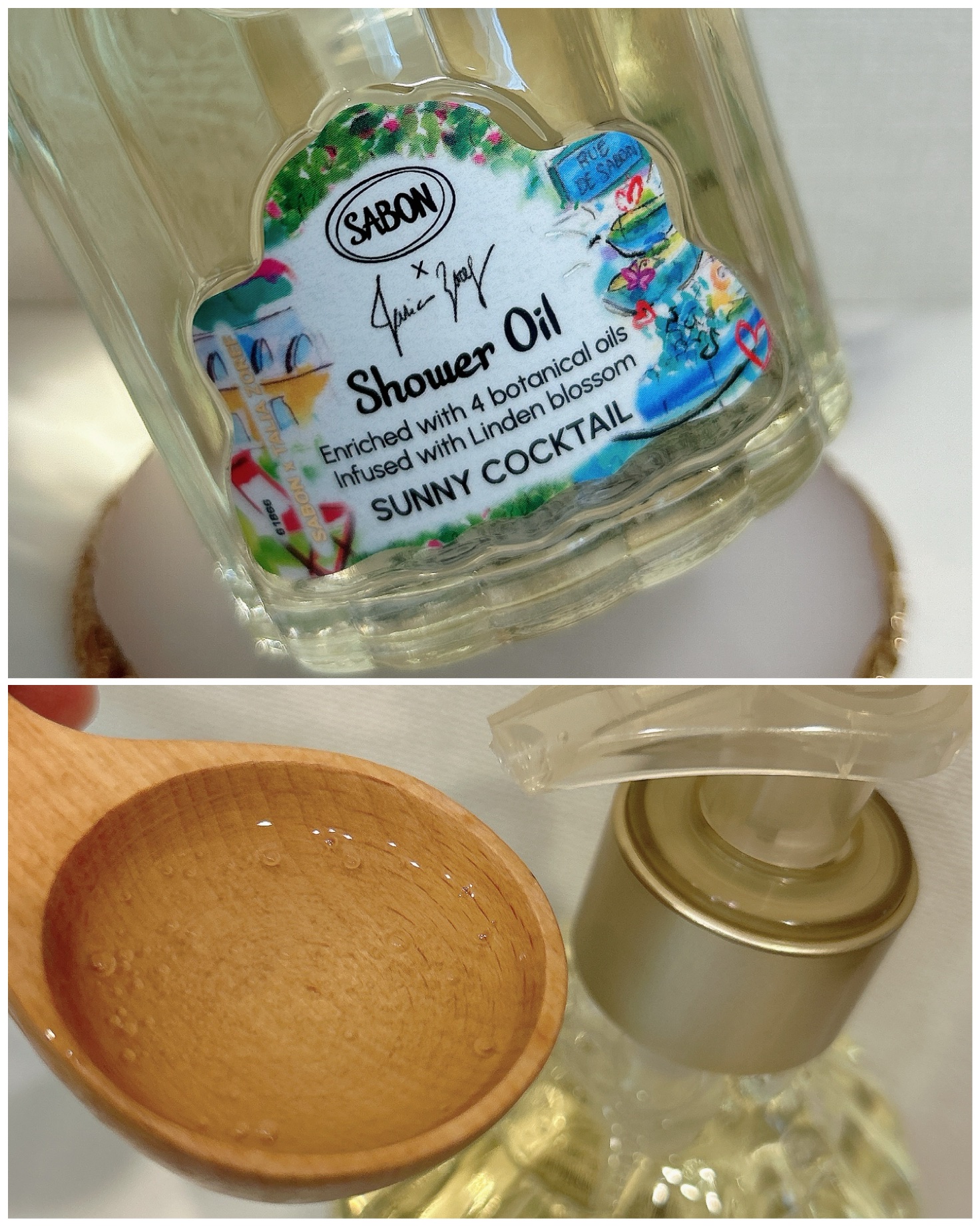 シャワーオイル サニー・カクテル/SABON/ボディソープを使ったクチコミ（2枚目）