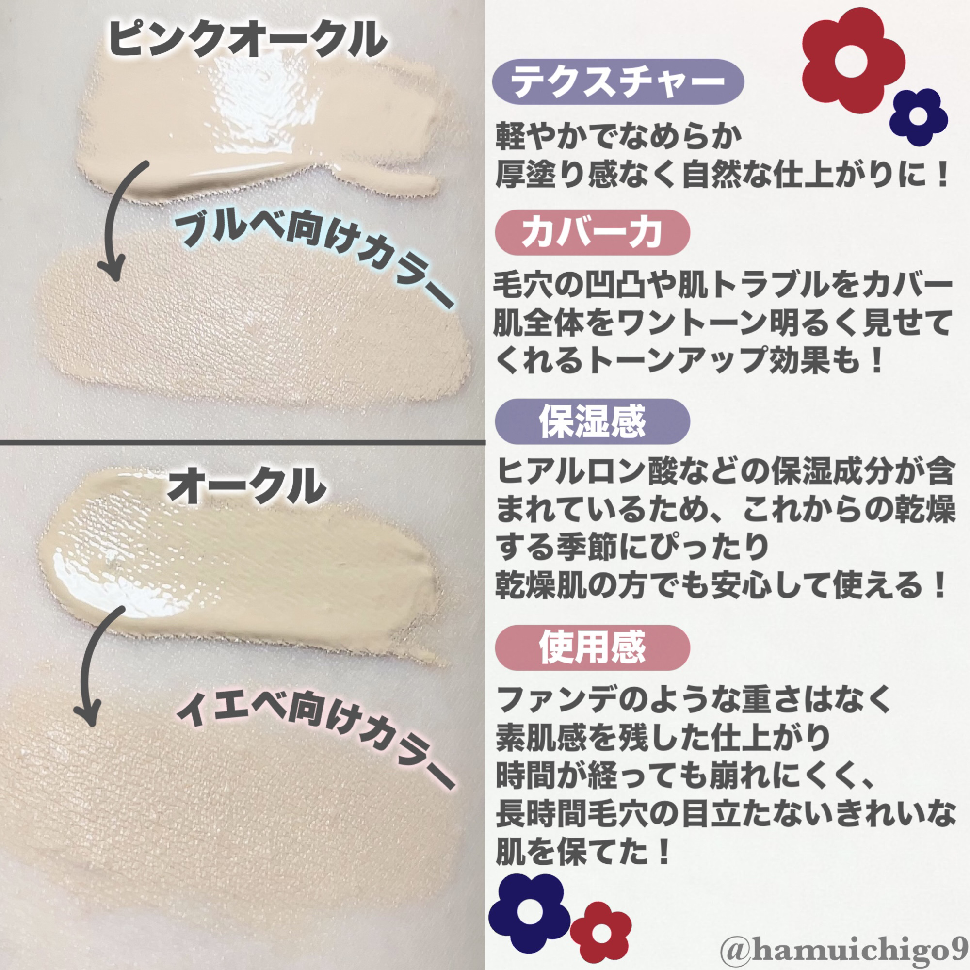 毛穴撫子 毛穴かくれんぼBBクリーム/毛穴撫子/BBクリームを使ったクチコミ（3枚目）