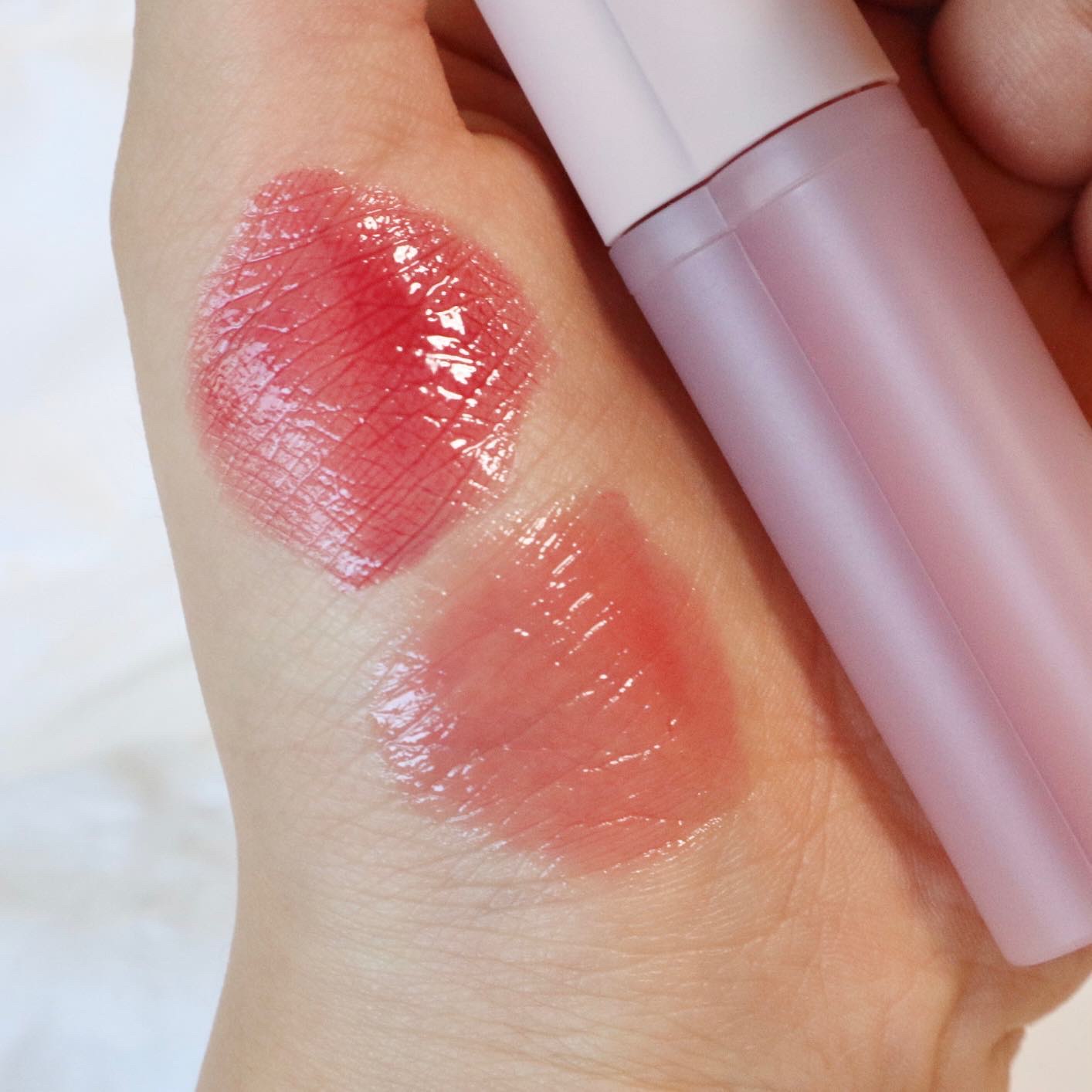 ハートクラッシュジェリーベルベットティント/HOLIKA HOLIKA/リップティントを使ったクチコミ（1枚目）