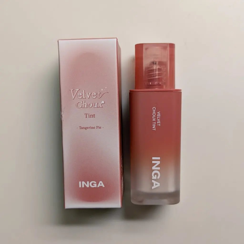 ベルベットシューティント/INGA/リップティントを使ったクチコミ（2枚目）