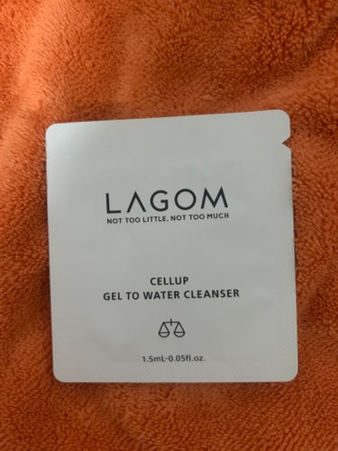 ラゴム ジェルトゥウォーター クレンザー(朝用洗顔)/LAGOM /洗顔フォームを使ったクチコミ（1枚目）