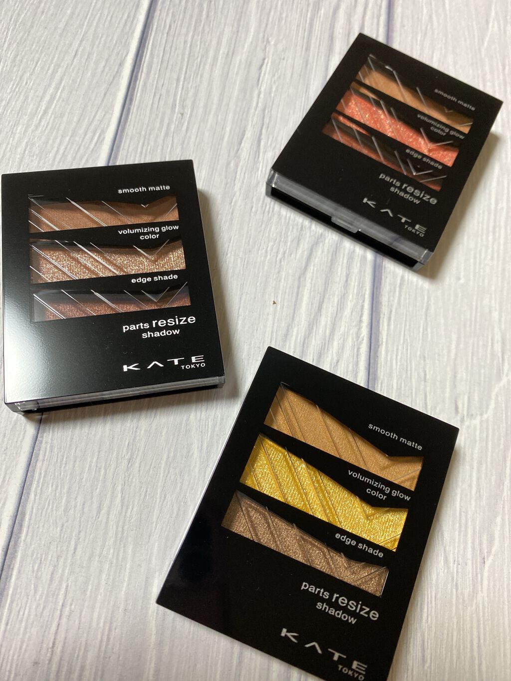 パーツリサイズシャドウ/KATE/アイシャドウパレットを使ったクチコミ(4枚目)