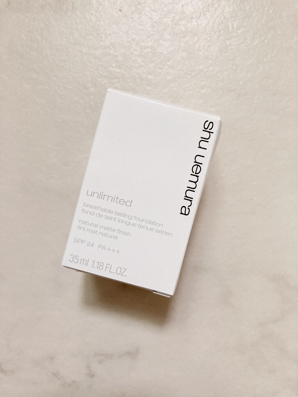 （旧）アンリミテッド ラスティング フルイド/shu uemura/リキッドファンデーションを使ったクチコミ（2枚目）