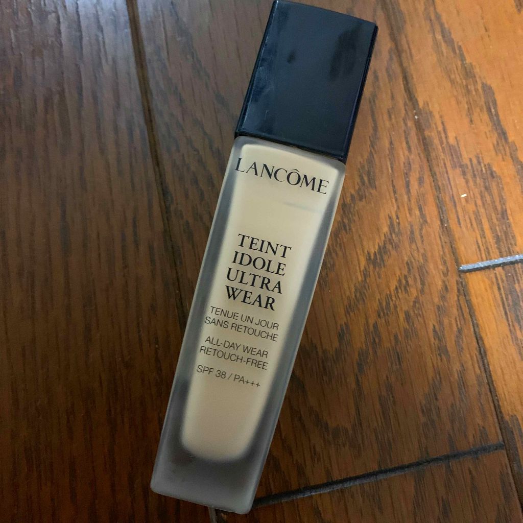 タンイドル ウルトラ ウェア リキッド/LANCOME/リキッドファンデーションを使ったクチコミ(1枚目)