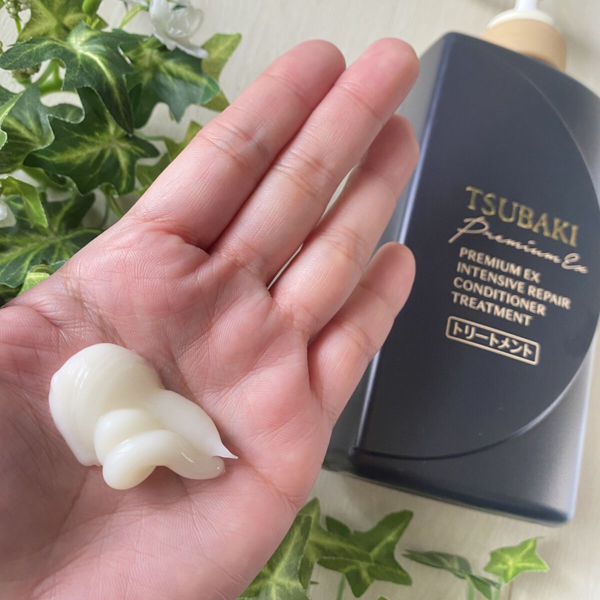 プレミアムＥＸ インテンシブリペア ＜シャンプー＞／コンディショナー＜ヘアトリートメント＞ /TSUBAKI/市販シャンプーを使ったクチコミ（3枚目）