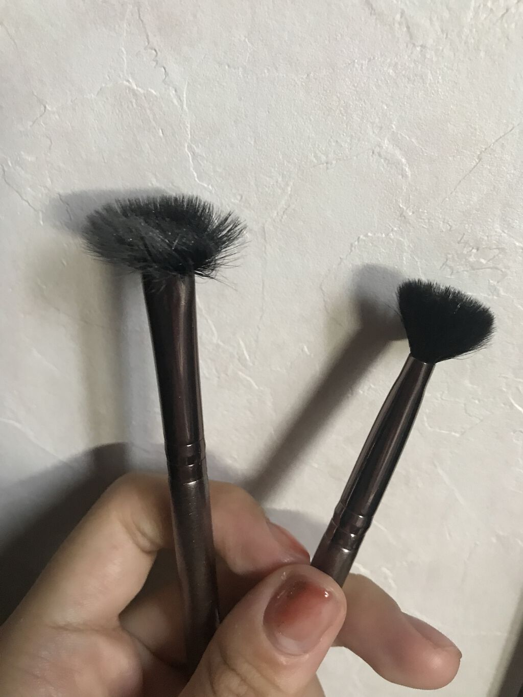 SIXPLUS コーヒー色アイメイクブラシ7本セット/SIXPLUS/メイクブラシを使ったクチコミ（3枚目）