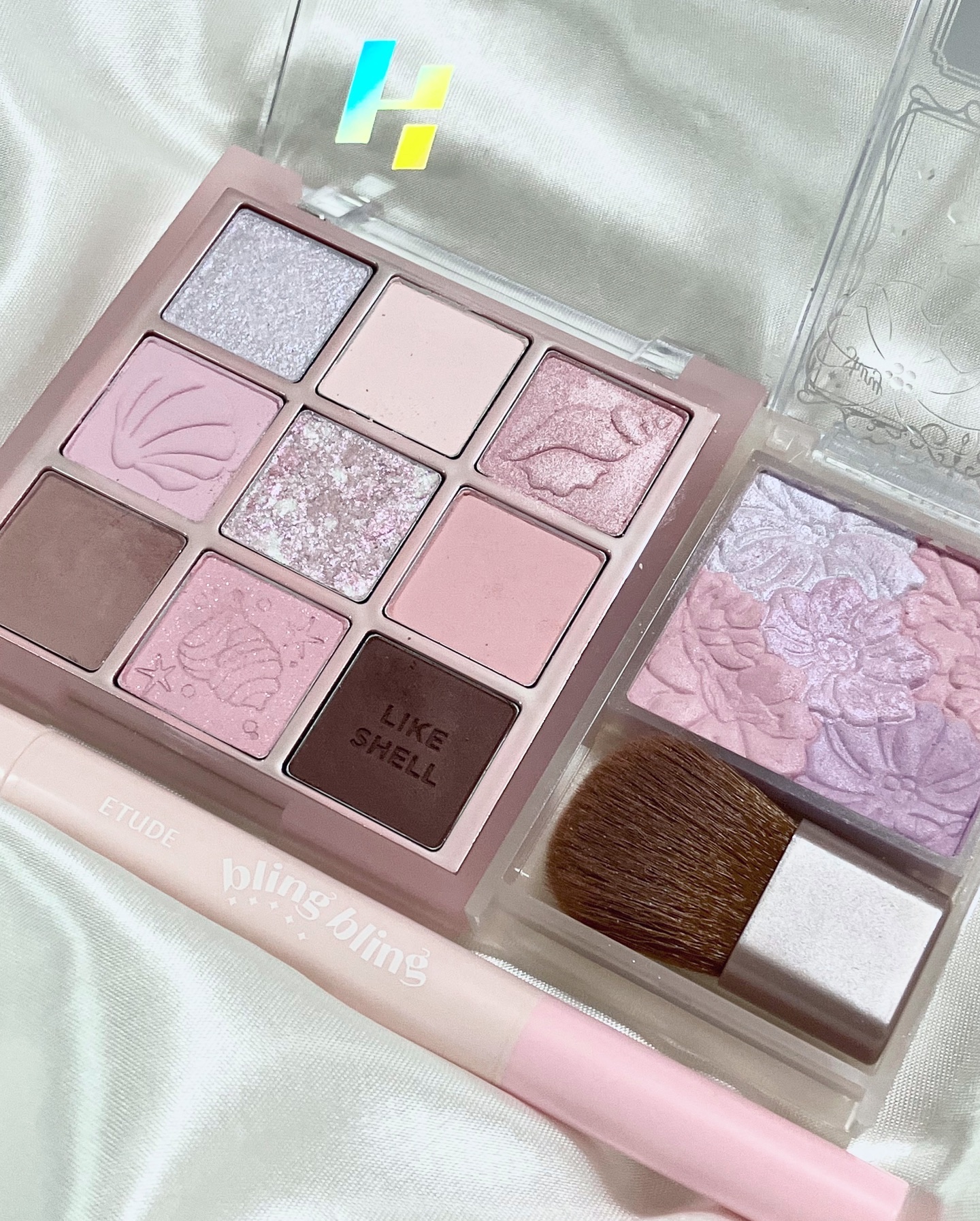 キラキラアイシャドウN/ETUDE/スティックアイシャドウを使ったクチコミ（2枚目）