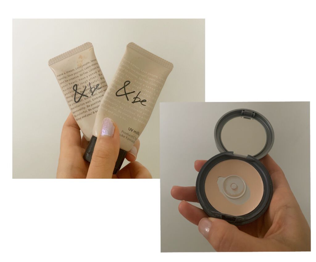 UVミルク/＆be/日焼け止め・UVケアを使ったクチコミ（1枚目）