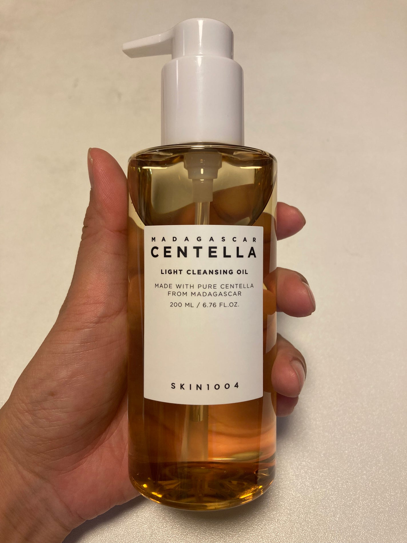 センテラ ライトクレンジングオイル/SKIN1004/オイルクレンジングを使ったクチコミ(1枚目)