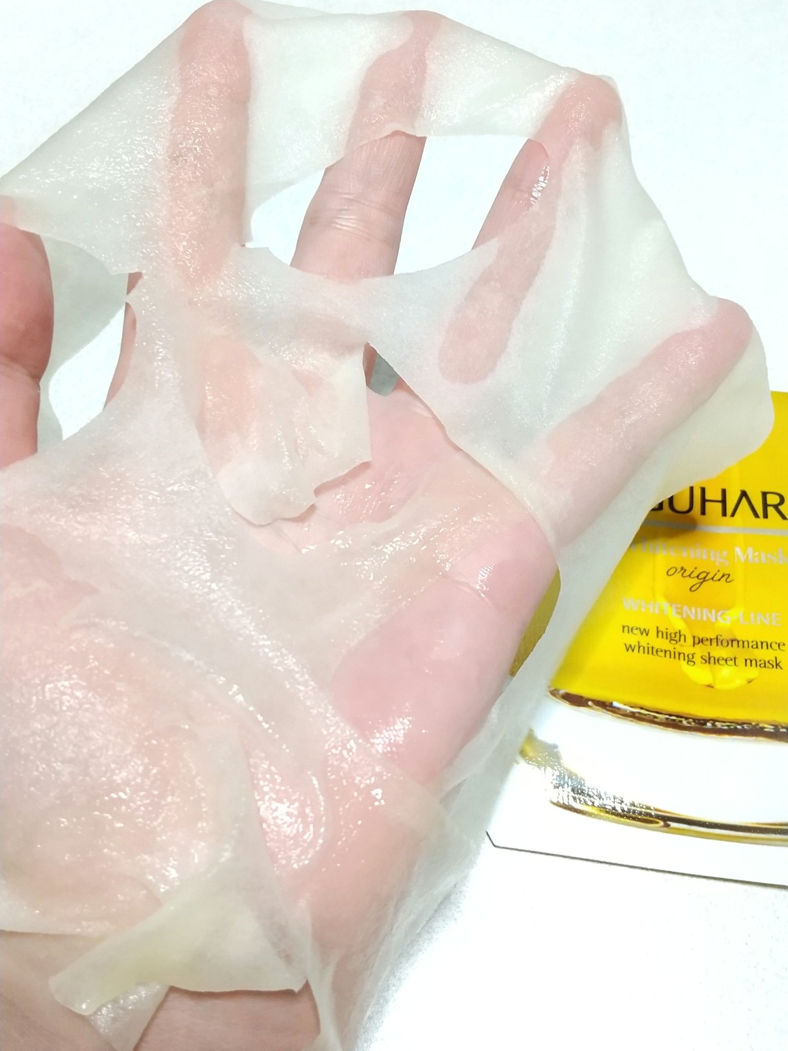 2ステップホワイトニングマスクパック/MIGUHARA/シートマスク・パックを使ったクチコミ（3枚目）