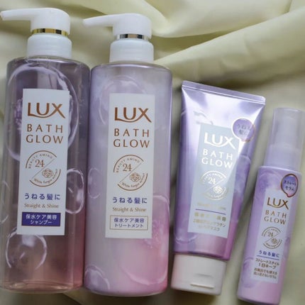 バスグロウ ストレート&シャイン シャンプー/トリートメント/LUX/市販シャンプーを使ったクチコミ(2枚目)