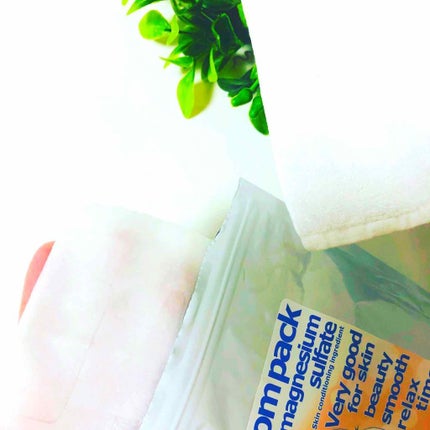 エプソムパック/sea crystals/シートマスク・パックを使ったクチコミ(2枚目)