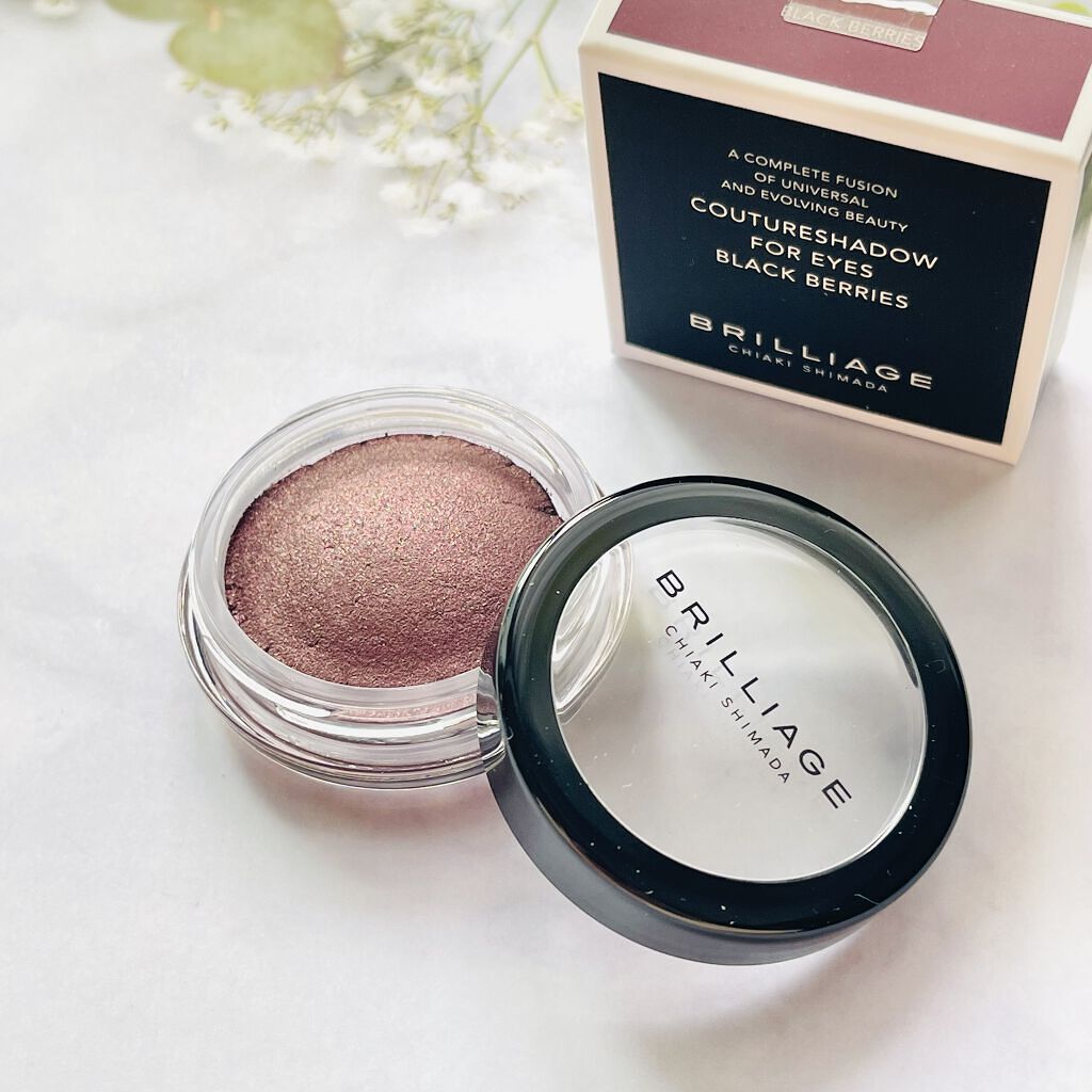 クチュールシャドーフォーアイズ ブラックベリー /ブリリアージュ/ジェル・クリームアイシャドウを使ったクチコミ（2枚目）