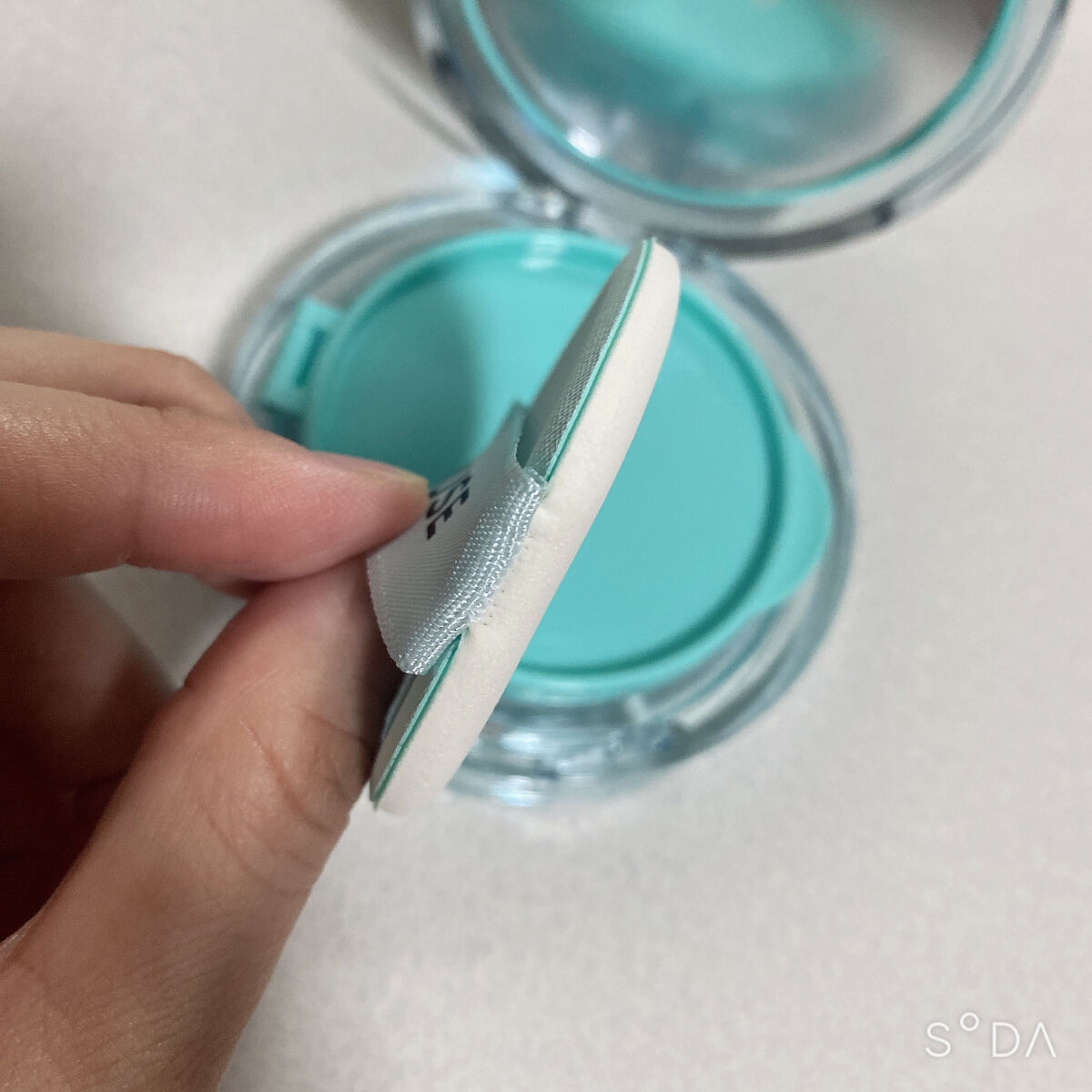 メタフィットヴィーガンクッション/AMUSE/クッションファンデーションを使ったクチコミ（3枚目）