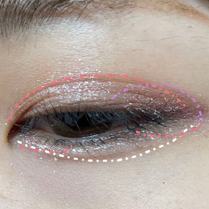 ドロップアイズスティックグリッツ/BLACK ROUGE/スティックアイシャドウを使ったクチコミ(8枚目)