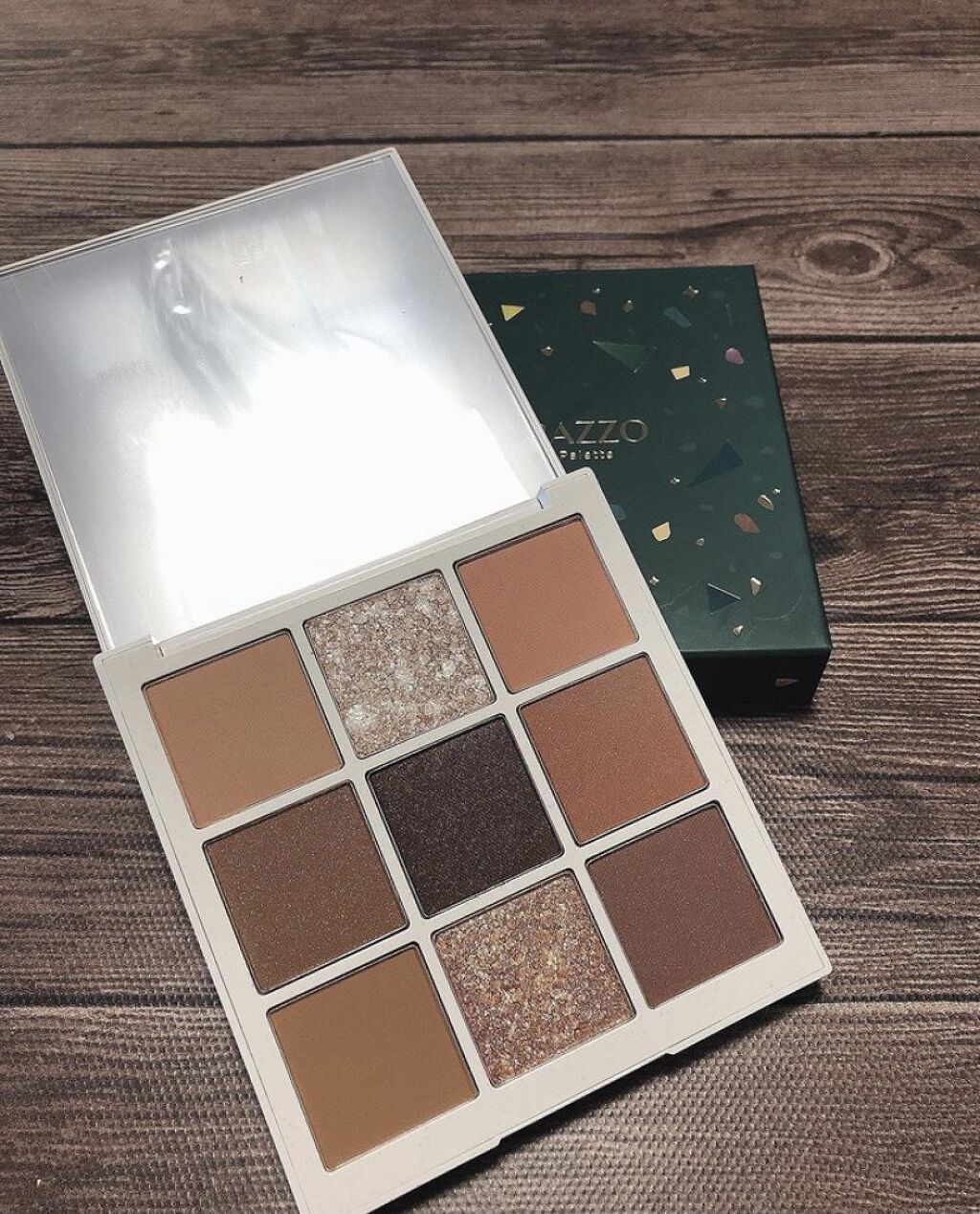 TERRAZZO Shadow palette/HOLIKA HOLIKA/アイシャドウパレットを使ったクチコミ（2枚目）