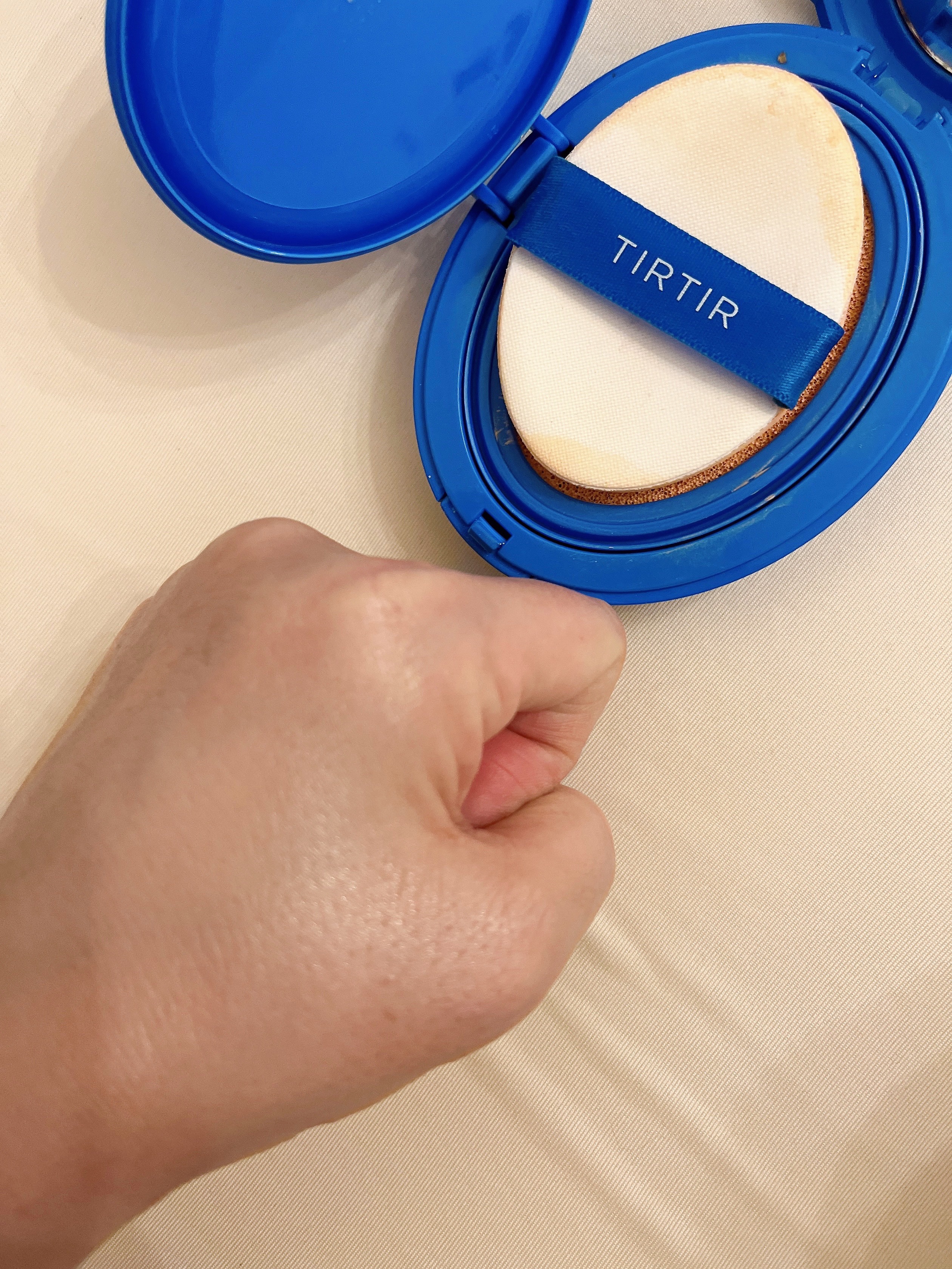 マスクフィット クール サンクッション/TIRTIR(ティルティル)/クッションファンデーションを使ったクチコミ（2枚目）