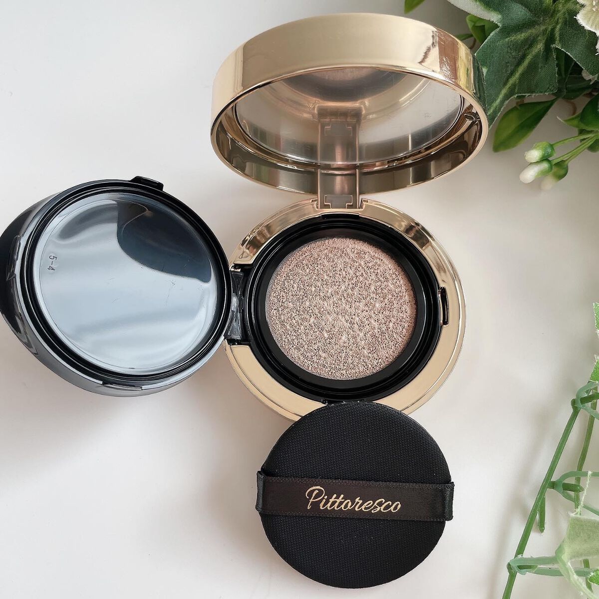 カバーBBクッション(リフィル込)/Pittoresco/クッションファンデーションを使ったクチコミ（2枚目）