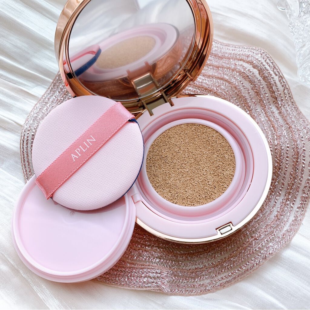 ピンクティーツリーカバークッション/APLIN/クッションファンデーションを使ったクチコミ（2枚目）