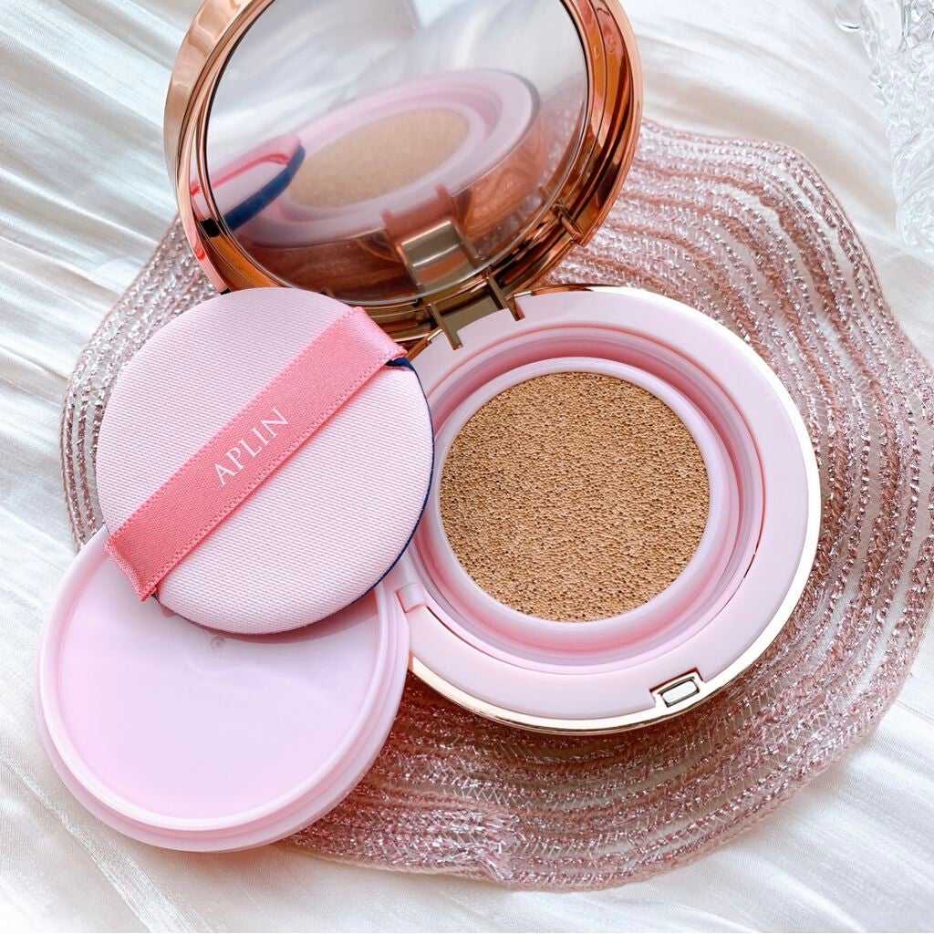 ピンクティーツリーカバークッション/APLIN/クッションファンデーションを使ったクチコミ(2枚目)