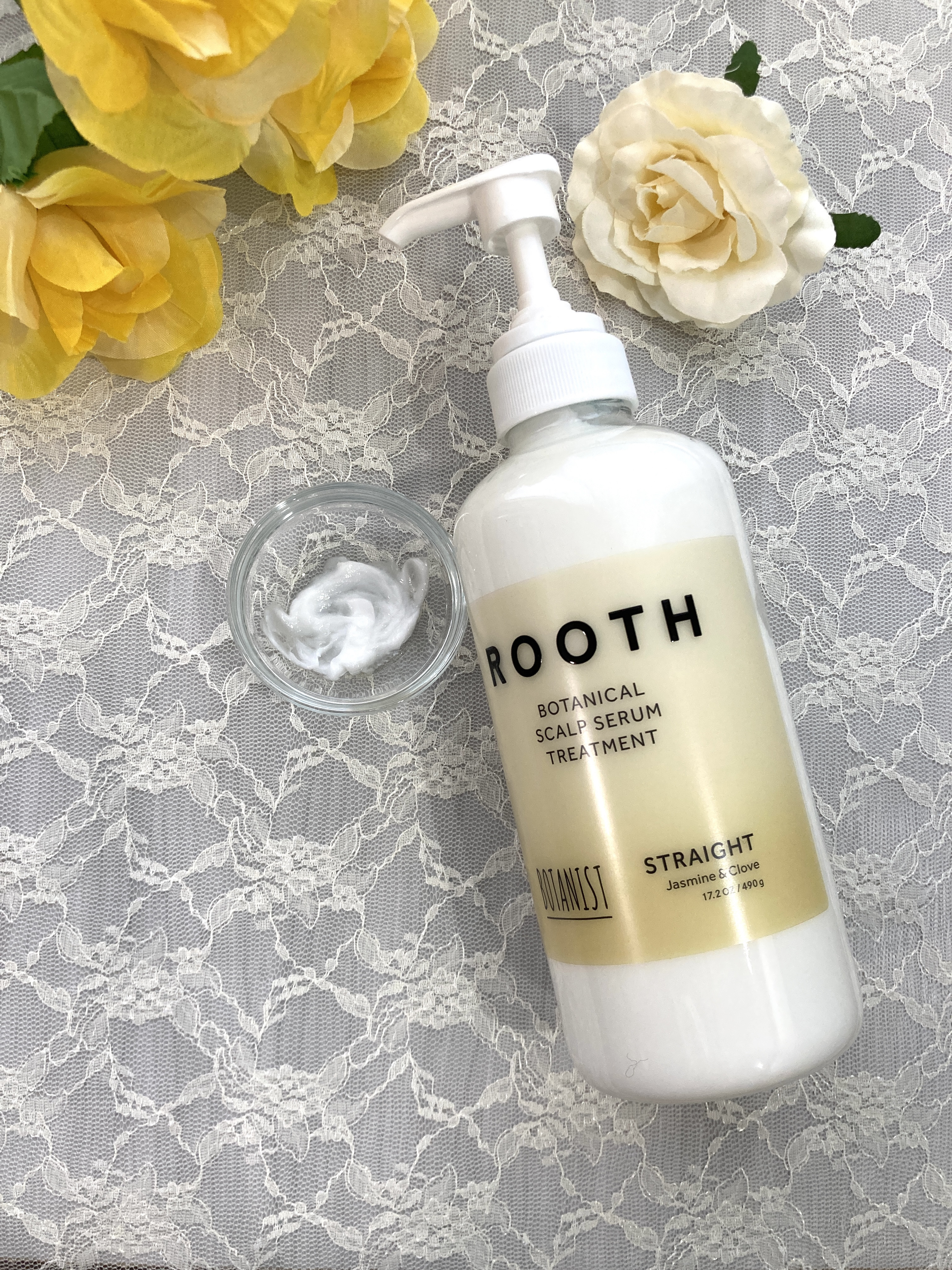 ルース ボタニカルスカルプセラム シャンプー・トリートメント（ストレート）/BOTANIST/市販シャンプーを使ったクチコミ（3枚目）