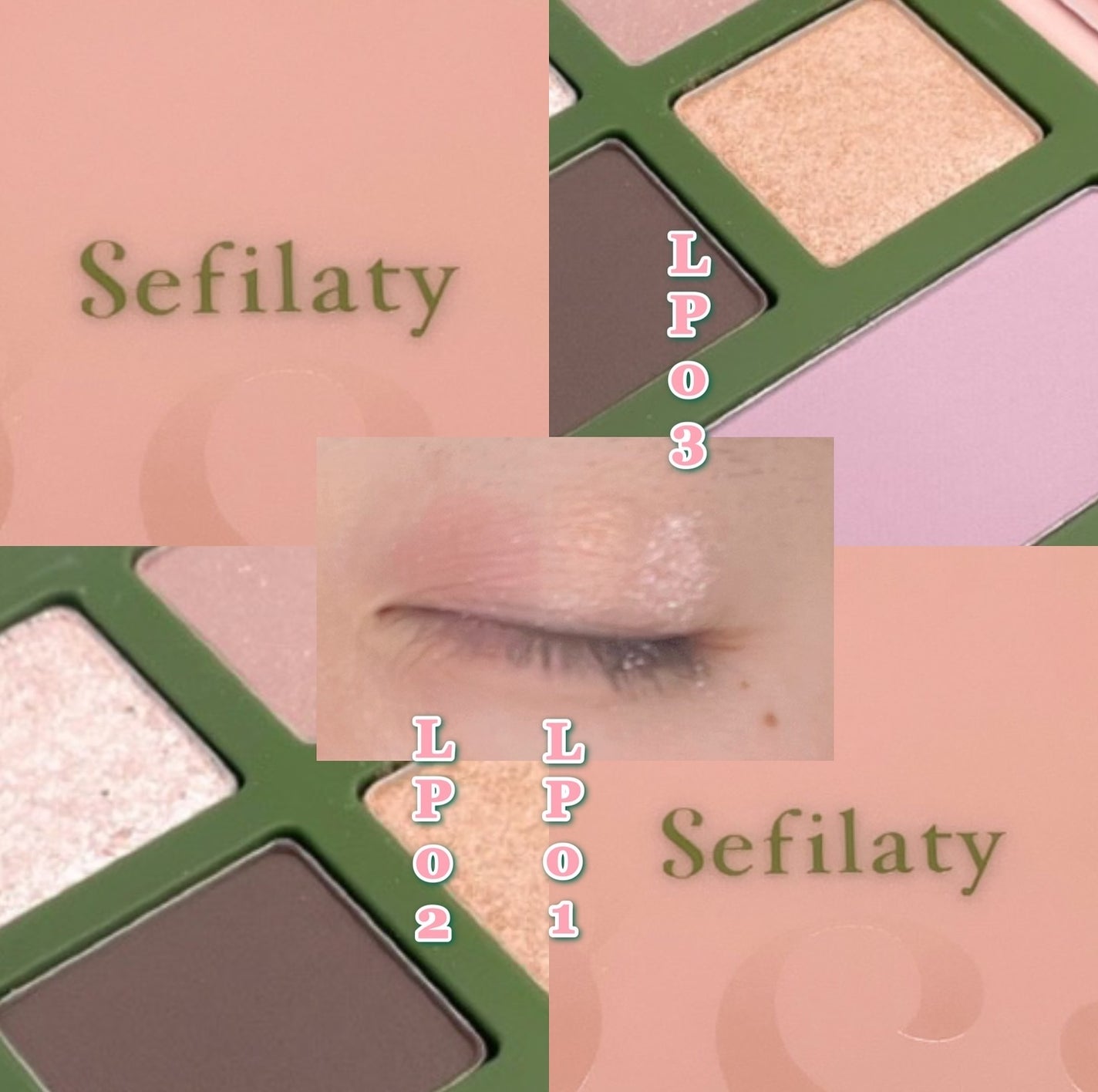 セフィラティ クイーンバレットアイズ/Sefilaty/アイシャドウパレットを使ったクチコミ(7枚目)