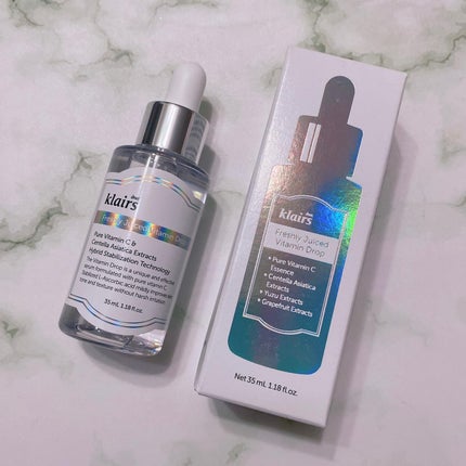フレッシュリージュースドビタミンドロップ(35ml)/Klairs/美容液を使ったクチコミ(3枚目)