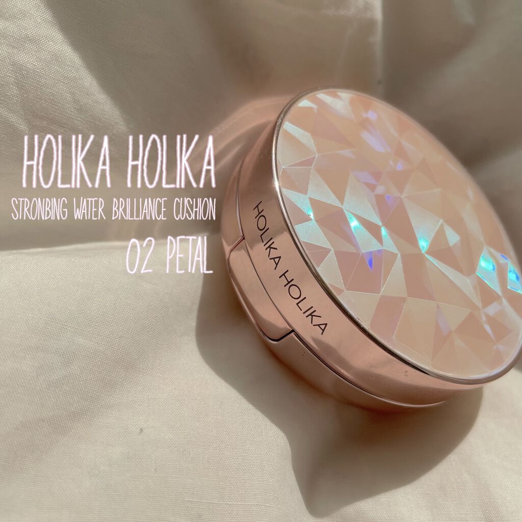 ストロビングウォーターブリリアンスクッション/HOLIKA HOLIKA/クッションファンデーションを使ったクチコミ（1枚目）