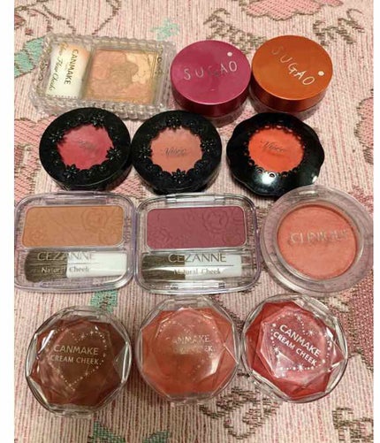 クリームチーク(クリアタイプ)/キャンメイク/ジェル・クリームチークを使ったクチコミ(1枚目)