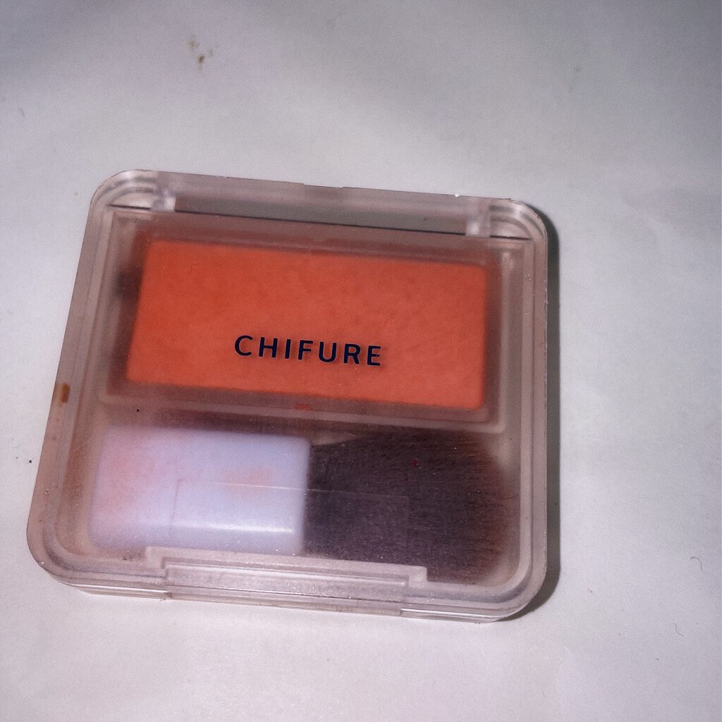 パウダー チーク/ちふれ/パウダーチークを使ったクチコミ(1枚目)