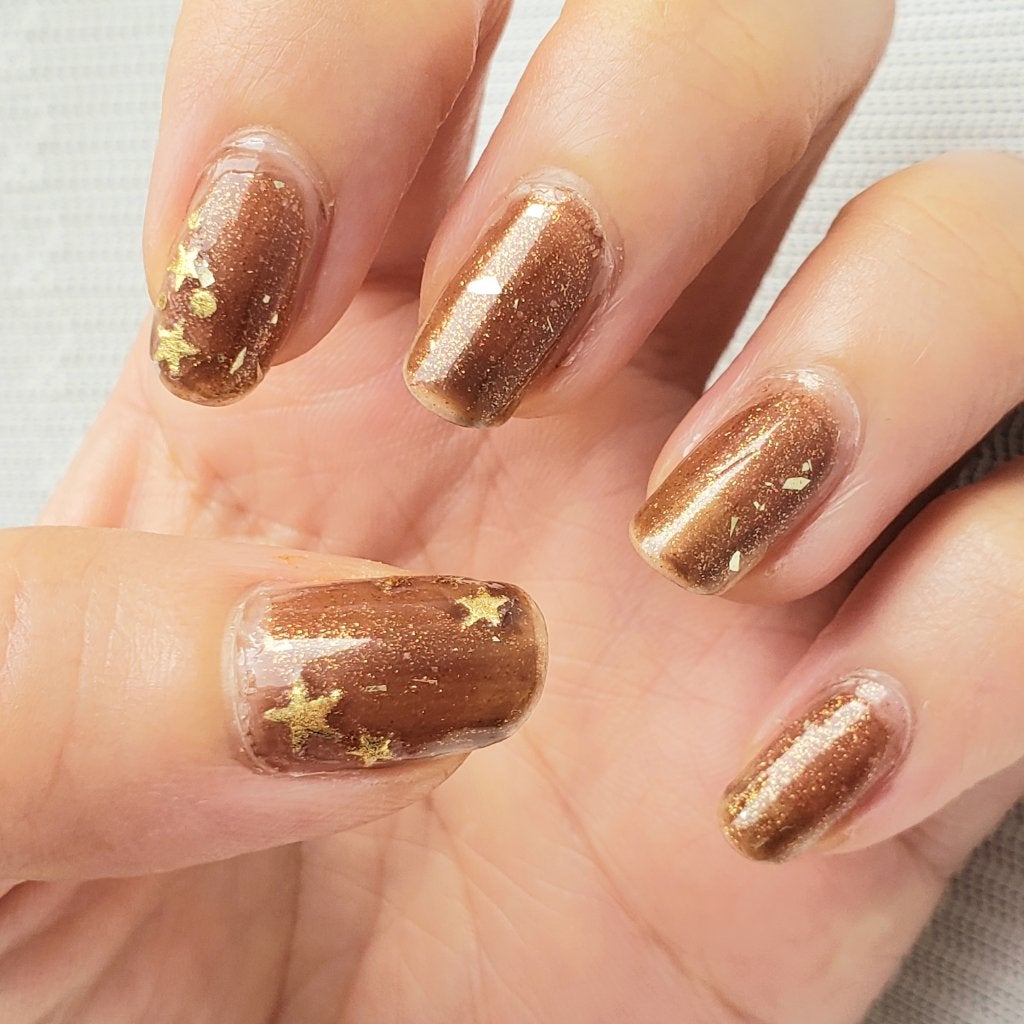 土木系おねいさん on LIPS 「今日のネイル💅星ネイルはポップな印象になりがち、って偏見がある..」(4枚目)