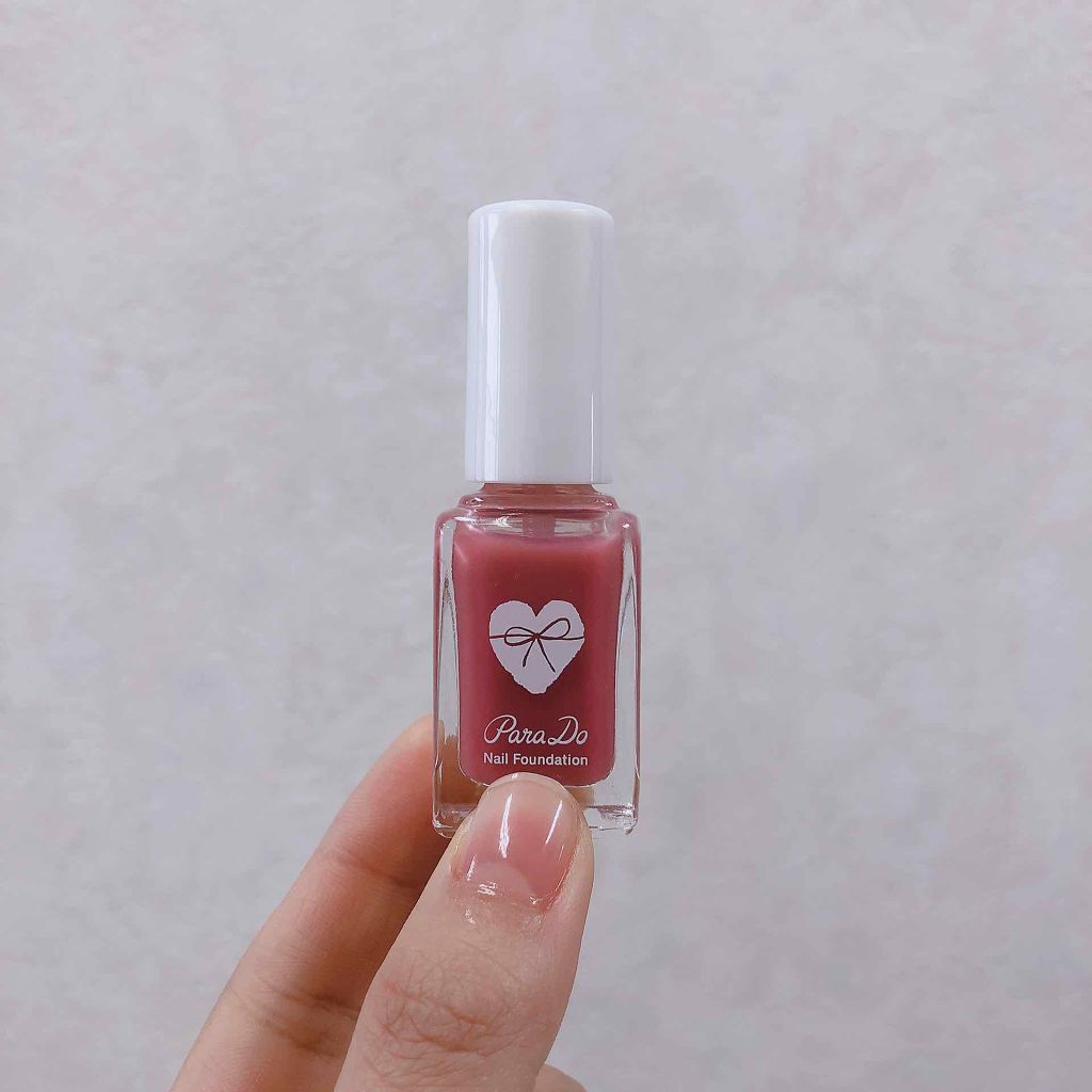 ネイルファンデーション/パラドゥ/マニキュアを使ったクチコミ(1枚目)