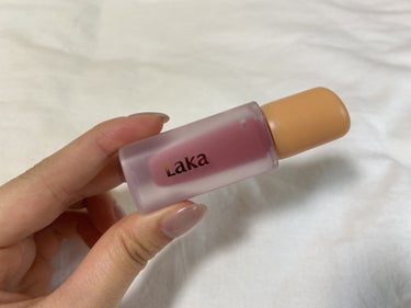 🍑Laka　フルーティーグラムティント🍑
111　メロウ

これ買って！

❤️GOOD❤️
・ニュートラルな色味で似合う人が多そう
・ぷるっとしたウォニョン唇が作れる
・色残り◎
・発色◎
・荒れない