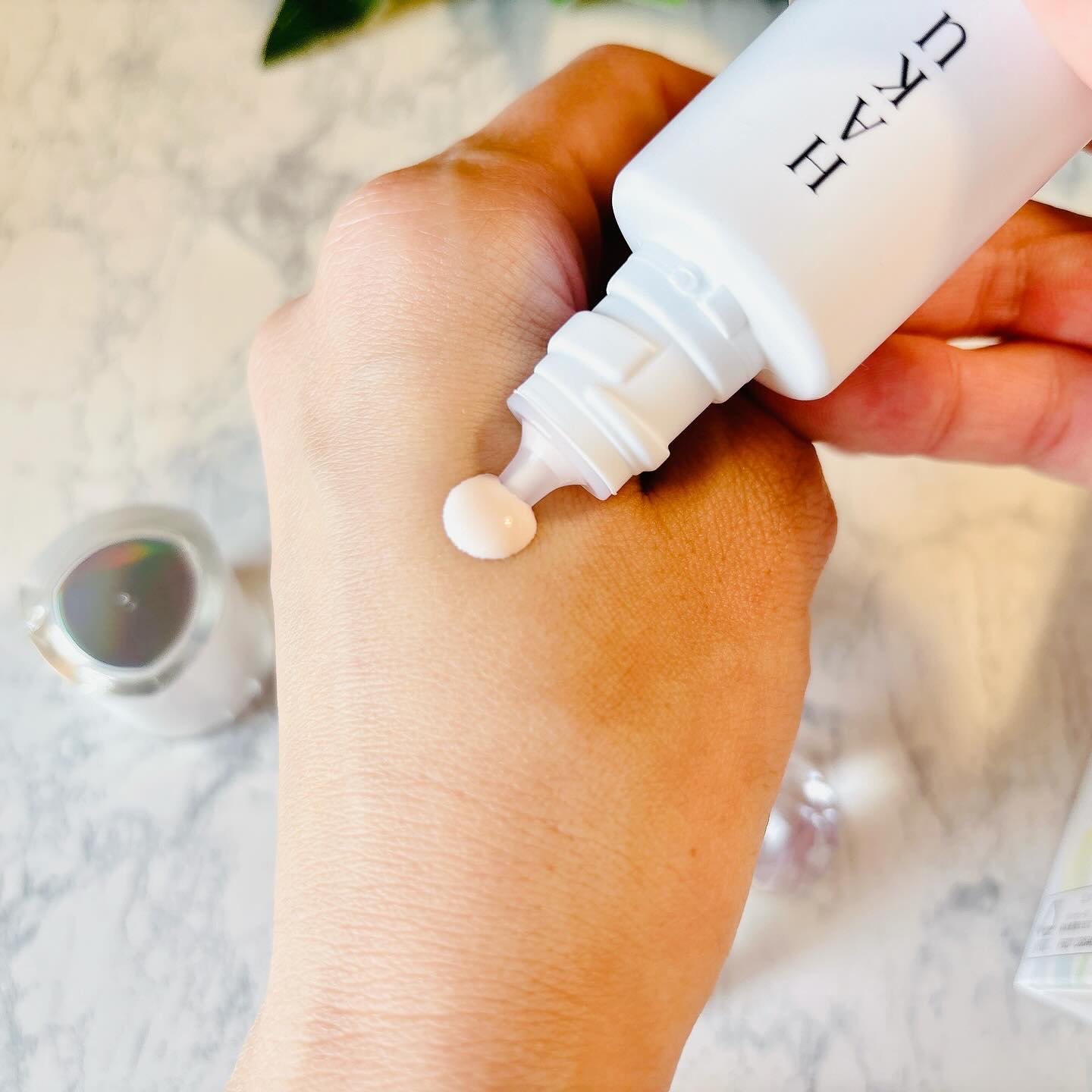 薬用 日中美白美容液UV/HAKU/日焼け止めローションを使ったクチコミ（3枚目）