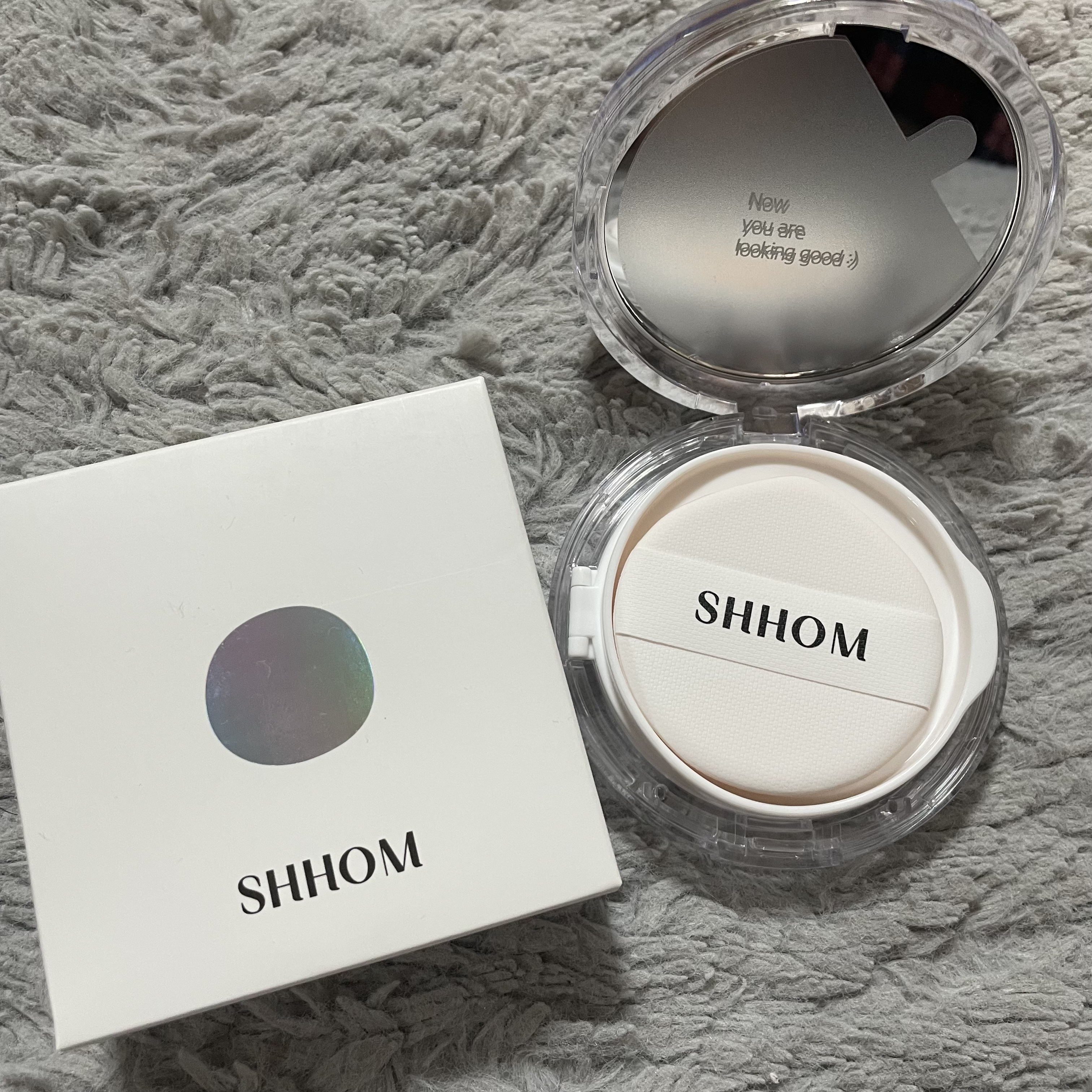 オールデイディープカバークッション 1号 Light Vanilla/SHHOM/クッションファンデーションを使ったクチコミ（1枚目）