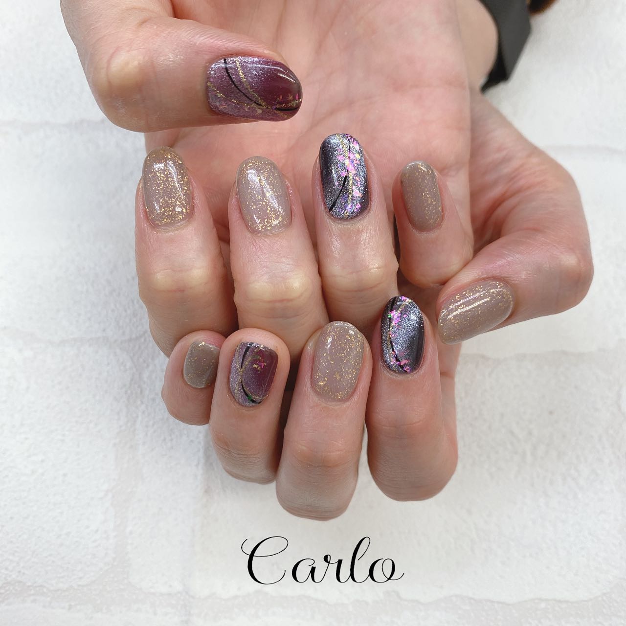 YUKA on LIPS 「.和nail成人の方おめでとうございます💓..#nail#na..」(2枚目)