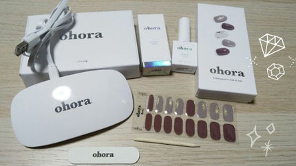 スターターセット/ohora/ネイル用品を使ったクチコミ(1枚目)