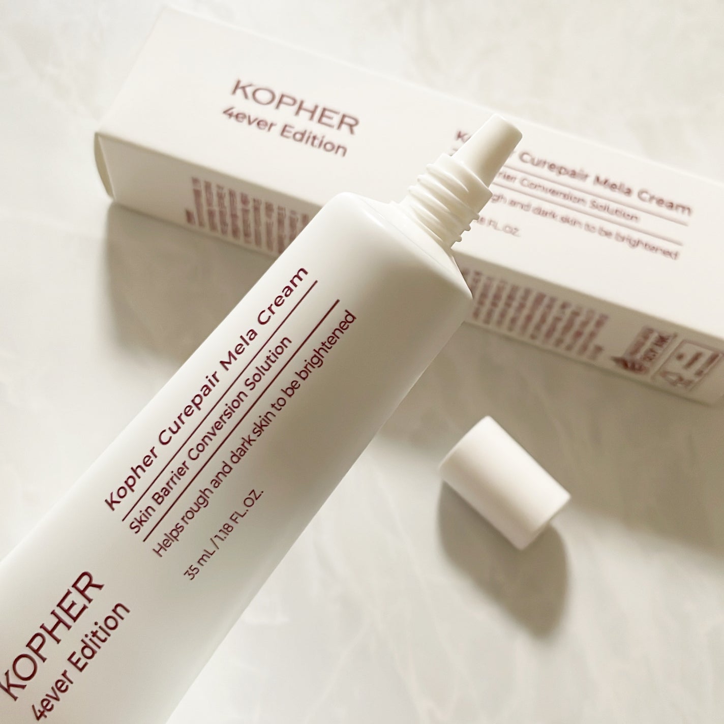 CUREPAIR MELA CREAM /KOPHER/フェイスクリームを使ったクチコミ(2枚目)