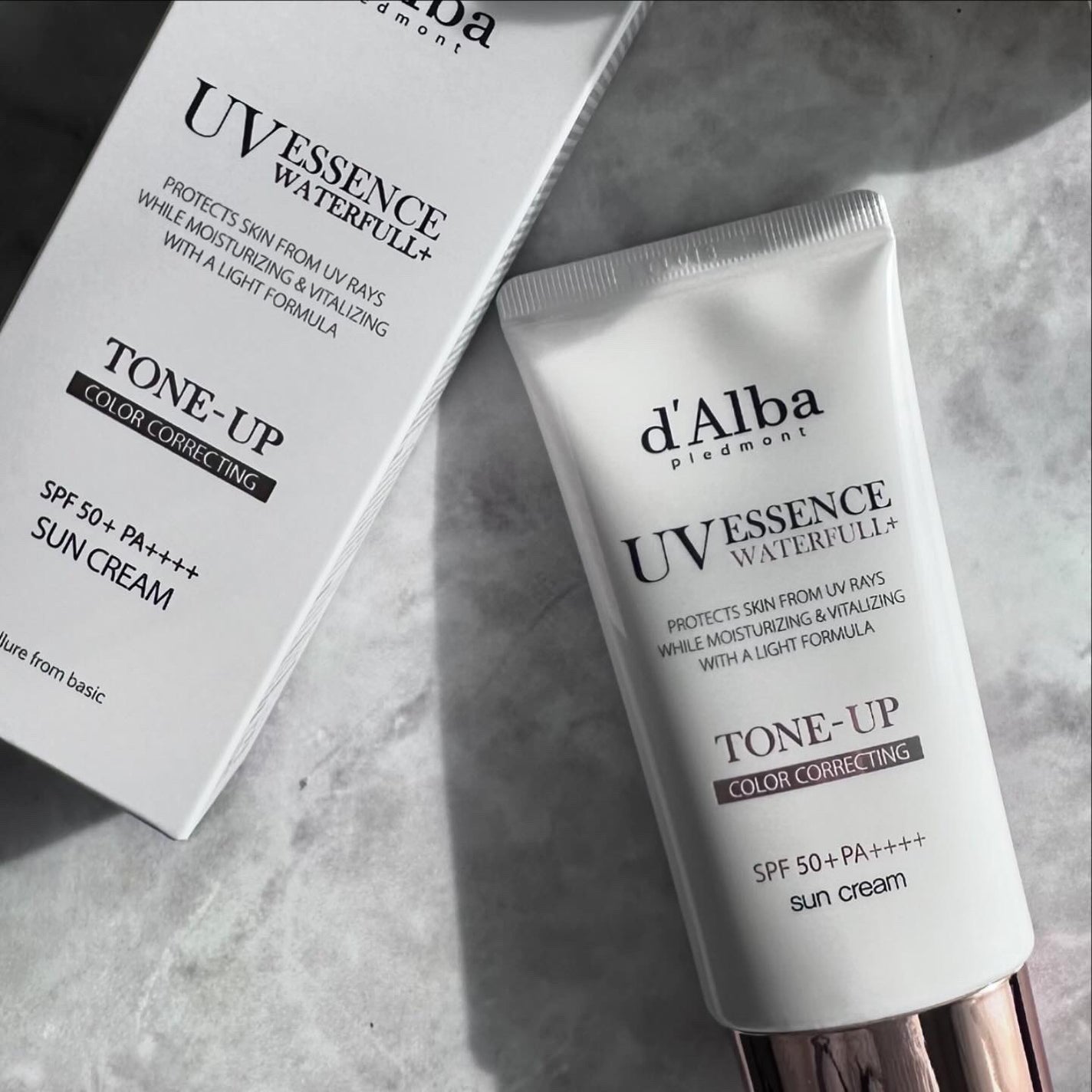 ウォータフルトーンアップサンクリーム/ダルバ/日焼け止めクリームを使ったクチコミ(2枚目)