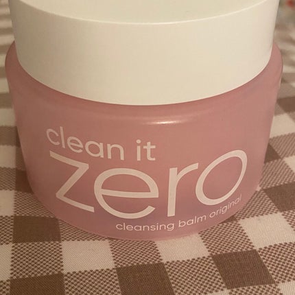 クリーンイットゼロ クレンジングバーム オリジナル/BANILA CO/クレンジングバームを使ったクチコミ(1枚目)