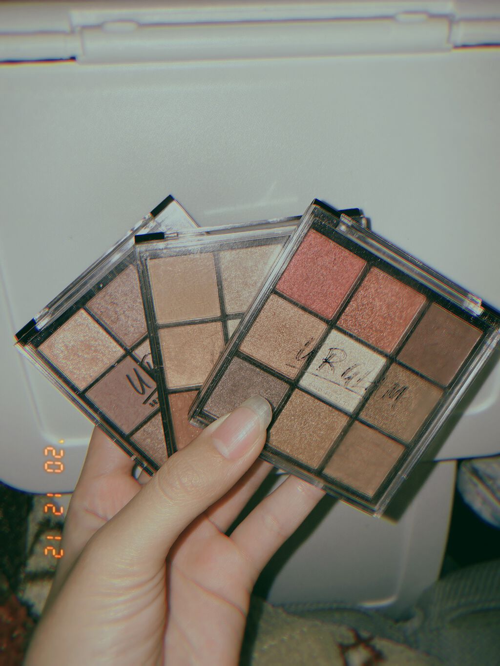 UR GLAM　BLOOMING EYE COLOR PALETTE/U R GLAM/アイシャドウパレットを使ったクチコミ（2枚目）