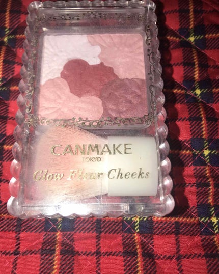 グロウフルールチークス/キャンメイク/パウダーチークを使ったクチコミ(1枚目)
