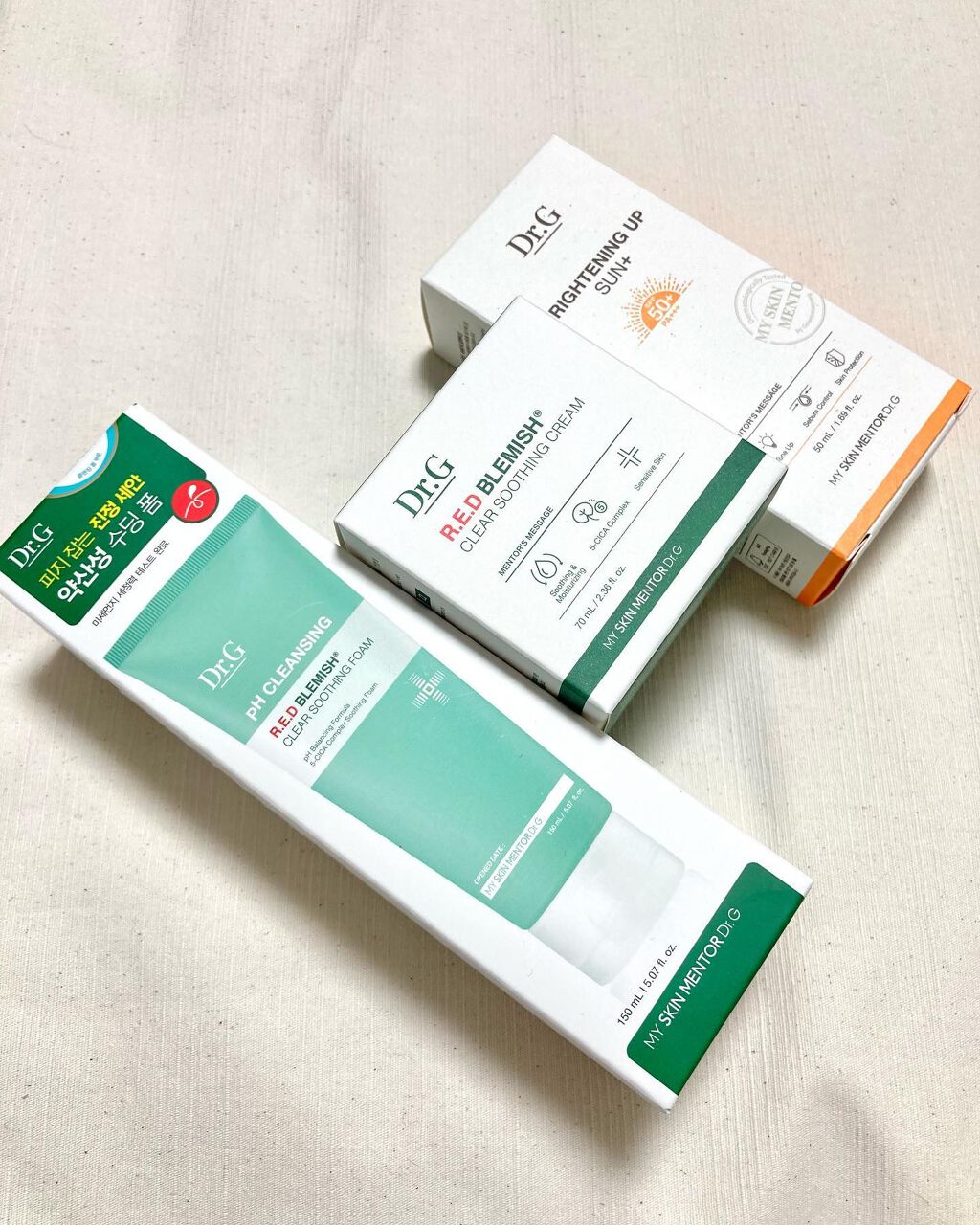 ブライトニングアップサンプラス/Dr.G/日焼け止めクリームを使ったクチコミ（1枚目）