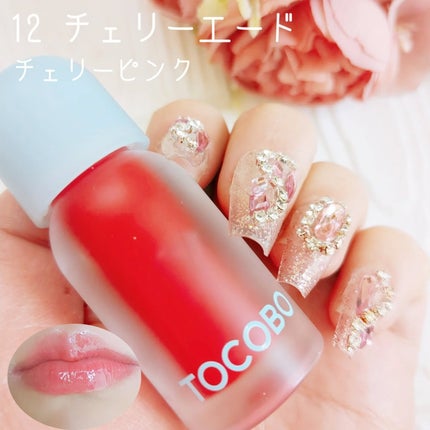 ジューシーベリープランピングリップオイル/TOCOBO/リップグロスを使ったクチコミ(5枚目)