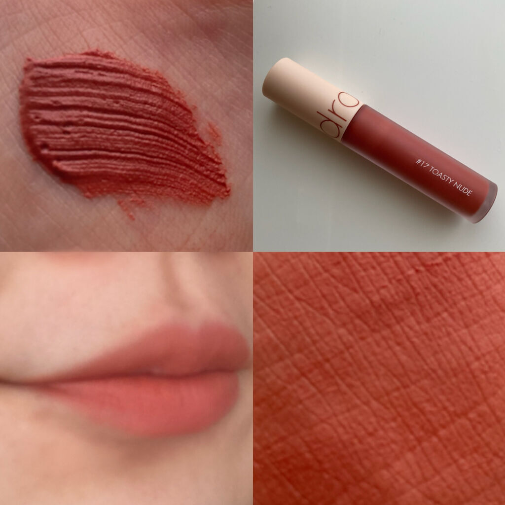 ゼロベルベットティント/rom&nd/リップティントを使ったクチコミ（2枚目）