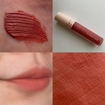 ゼロベルベットティント/rom&nd/リップティントを使ったクチコミ(2枚目)