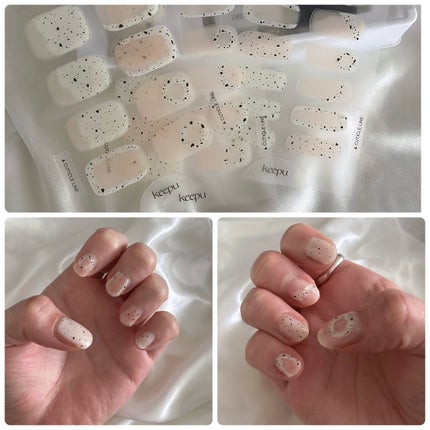 セルフカスタム ネイルシール/KEEPU/ネイルシールを使ったクチコミ(3枚目)